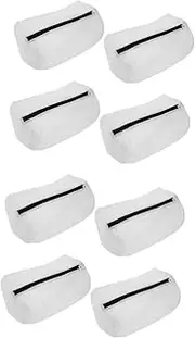 Cabilock 2sets Mesh Wash Bag for Laundry Delicate Wash Bag Mesh Laundry Pouch Camping Washing Machine Reusable Sock 4pcs*2