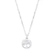 Tree of Life Necklace 16" + 2" Extension Sterling Silver