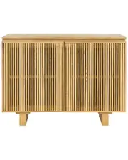Classic Home Roya Oak Wood 2-Door Sideboard Buffet