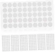 TOGEVAL 1 Set Double Sided Adhesive Glue Round Dots Stickers Removable Clear Sticky Tack Putty Waterproof for Balloon Crafts Decoration