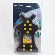 Waypor Non-slip Traction Cleats For Ice & Snow - Size Large