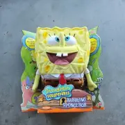 Vintage Babbling SpongeBob SquarePants Mattel Plush Toy 2000