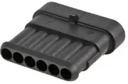 TAB HOUSING, 6WAY, FOR USE WITH SUPERSEAL 1.5 SERIES C FOR AMP - TE CONNECTIVITY