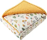 Abaodam 1pc Children's Air Conditioner Blankets Summer Comforter Blanket for Newborn Blanket Comforter Blanket for Blanket Plush Comforter Quilt Cotton Yellow