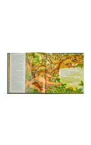 [Graphic Image] Jungle Book Leather Hardcover Book