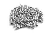 100pcs 2mm Rhodium Silver Jewellery Crimps Tube Beads Findings Earrings Making