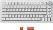 DrunkDeer A75 Pro Rapid Trigger Mechanical Gaming Keyboard RGB 75% 82Keys White