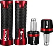 Motorcycle Accessoreis 7/8" 22mm Handlebar Grips Hand Handle Bar Grip Slider Cap Ends Plug for NX400 Nx400 NX 400 2024 2025