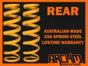40mm RAISED REAR COIL SPRINGS FOR NISSAN NAVARA NP300 (D23) 2015-on (for: Nissan)