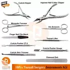 10Pcs Chiropody Ingrown Toenail Surgery Toenail Care Podiatrist Instruments Kit