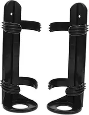 MUCKLILY 2pcs Fire Extinguisher Holder Hooks Fire Extinguisher for Boat Car Hook Boat Fire Extinguisher Fire Extinguisher for Car Automotive Fire Extinguisher Car Holder Black Plastic