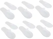 KAILIKETIY 20 Pack Unisex Home Guest Slipper Set Disposable Nap Cloth Shoes for Indoor Hotel Travel Party Large Size for Men Women