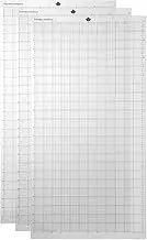 Replacement Cutting Mat Transparent Adhesive Mat Mat with Measuring Grid 12x24 Inches for Silhouette Cameo Explore Plotter Machine 3PCS