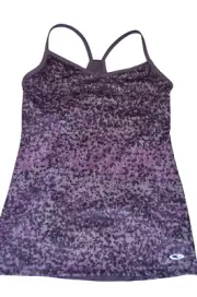 Champion Womens Advanced High Performance Purple Tank Built-in Bra size X-SMALL