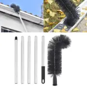 Gutter Cleaning Brush Roofing Tool with Extendable Pole for Long Splicing Gutter