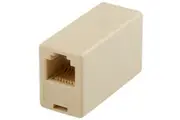 Avico Telephone Adaptor US Modular Socket To US Modular Socket 6P4C Cord Joiner