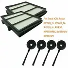 HEPA Filter Side Brushes Kits for Shark ION Robot RV700/720/750_N RV850 Seris