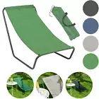 Folding Beach Lounger Outdoor Sunlounger Garden Sun Lounger Bed Seat Patio Chair