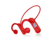 F08 Red Bone Conduction Bluetooth Headset Out-of-ear Wireless Sports Earplugs