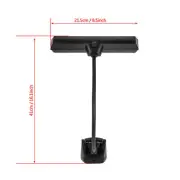 Portable Flexible 9 LEDs Clip On Music Stand Light Bedroom Reading Desk Lamp