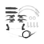 Bike Brake Pads Bicycle Non-rusting Material Easy to Change Blocks
