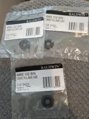 (3) pack Baldwin Cabinet Pull Base 4965.102.BIN Oil Rubbed Bronze
