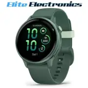 Garmin Vivoactive 6 GPS Fitness Smartwatch - Metallic Jasper Green