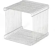 SHANGDAOYU Metal End Table, Waterproof Small Sofa Coffee Side Tables,for Living Room Bedroom Balcony and Office,Can be Wall Mounted(35cm/13.7in)