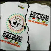 在飛比找蝦皮購物優惠-Putih Reggae RASTA 社區 T 恤 ORIG