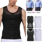 Men Slimming Body Shaper Belly Compression Vest/Shirt Abdomen Underwear Tank Top