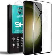 [ZUSLAB] Screen Protector for Galaxy S23 FE Tempered Glass Case Friendly 9H Hardness for Samsung S23FE (2023) - Black