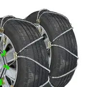 Titan Diagonal Cable Tire Chains On Road Snow/Ice 9.82mm 245/40-18