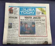 USA Today Back To The Future Cover Edition Newspaper 10/22/2015 Marty Mcfly Doc