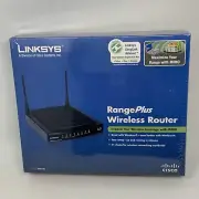 Linksys WRT100 RangePlus Wireless Router - New in package