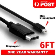 Mini DisplayPort DP to Display Port DP 6FT 1.8M Cable For MacBook Pro Air Mac