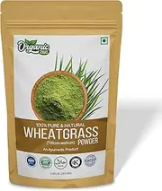 Organic Zing Wheatgrass Powder 227g (Triticum Aestivum) | Natural Detox Supplement | Pack of 1-8oz