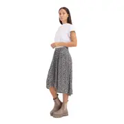 Replay Womens Print Long Skirts Printed Midi Skirt Multi