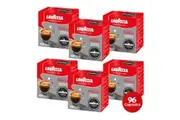 Lavazza A Modo Mio Qualita Rossa Coffee Capsules 6 x 16 Pack