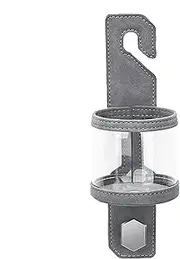 Headrest Hooks - Automobile Backseat Cup Holder with Hook,Multifunction Car Storage Organizer, Road Trips Accessories for Bottles, Bags, Phones, Small Items