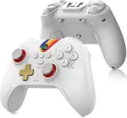 Joso Wireless Controller for Switch/PS4/Android/iOS/PC Gaming Controller with Double Cut Trigger Key/Hall Effect Sensing Joystick/Turbo/Macro Programmable/Remote Play/Xbox Cloud Gaming/Steam