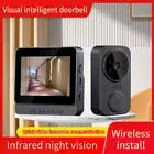 Smart WiFi Video Doorbell Wireless Door Bell Security Camera Door Ring BellChime