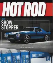 HOT ROD MAGAZINE | AUG 2021 | SHOW STOPPER