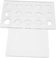 Beaupretty Beauty Scissor Holder Clear Acrylic Salon Scissor Storage Case for Efficient Tool Organization Aesthetic Appeal Space-saving Design Hairdressing Accessory for Stylists and Barbers