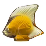Lalique Fish Sculpture, Canyon Crystal