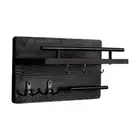 Mail Shelf Organizer Wooden Wall Rack for Keys for Entryway Kitchen Bathroom