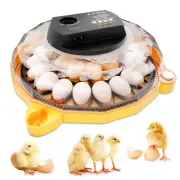 JANOEL 26 Egg Incubator Automatic Add Water & Eggs Turning Chicken Duck Quail