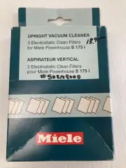 Miele 2 Electrostatic Clean Filters For Powerhouse S 75 i