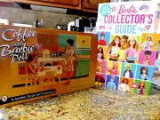2 NEW REMARKABLE BARBIE BOOKS COFFEE WITH BARBIE & BARBIE COLLECTORS GUIDE