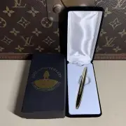 Auth. Omega 50th Anniversary Speedmaster Gold Plated Ballpoint Pen Box