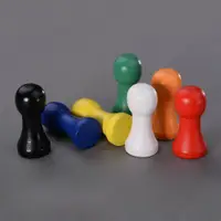 在飛比找蝦皮商城優惠-Gifthing桌遊木質棋子 桌遊棋子 七色可選 木質骰子棋